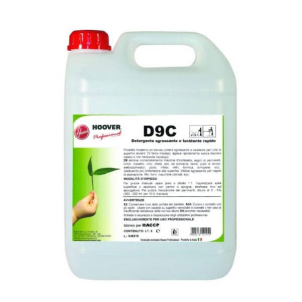 D9C Detergente sgrassante lucidante